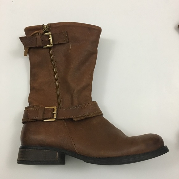 Steve Madden Leather Boots size 8 - Picture 2 of 7